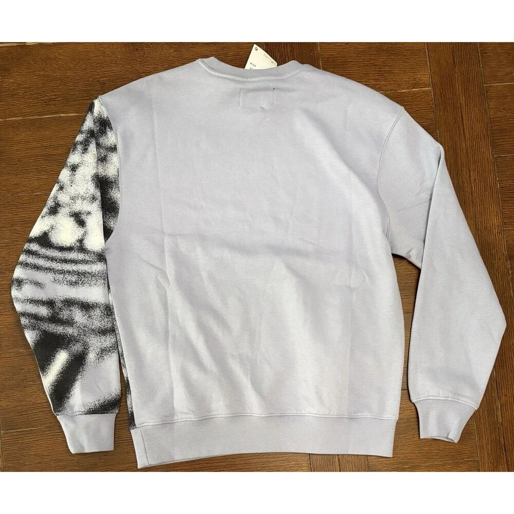 Air Jordan Fleece Sweatshirt Men Sz M Purple Crewneck Pullover HF9313-519 NWT